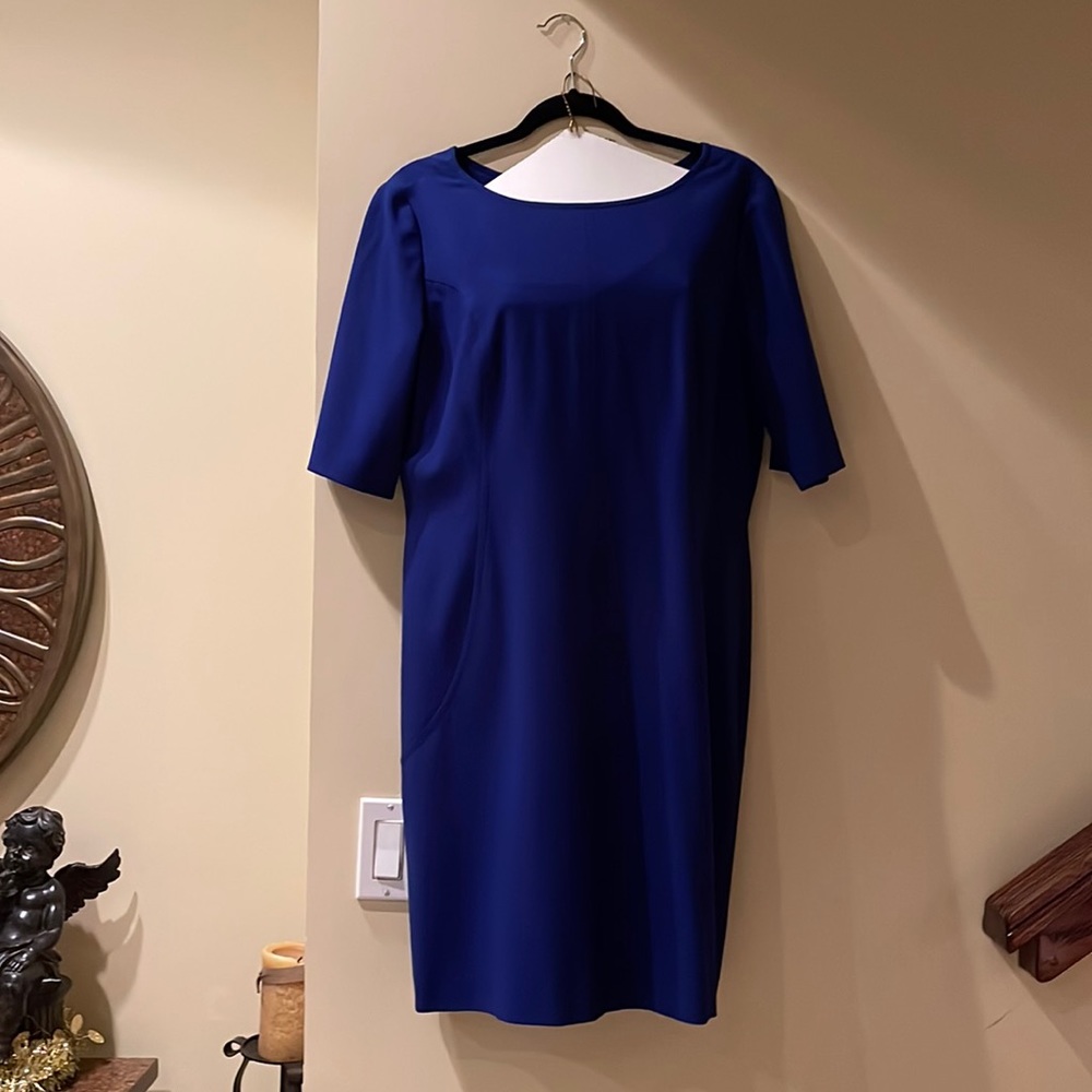 Blue dress